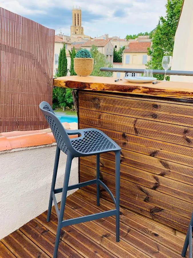 Duplex Bellevue Spa Privatif Toit D'Aix Aix-en-Provence